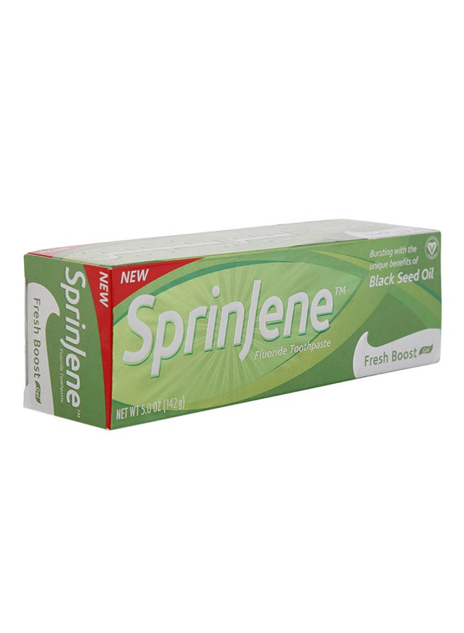 سبرين جين معجون أسنان فريش بوست بالفلورايد أخضر - Image 3