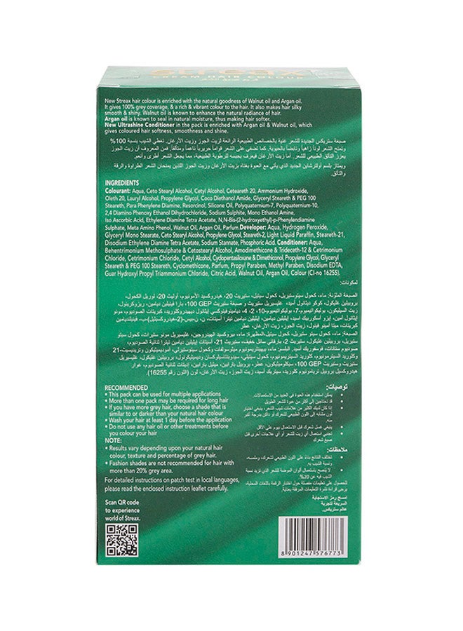 Streax Cream Hair Colour Dark Brown 3 - Image 2