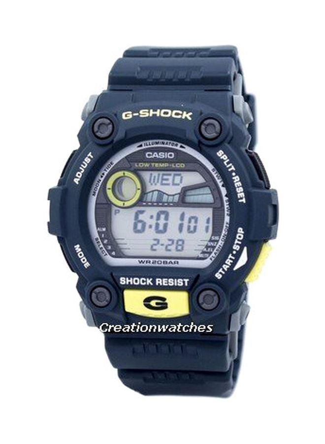 جي شوك ساعة يد جي شوك رقمية مقاومة للماء طراز G-7900-2D للرجال