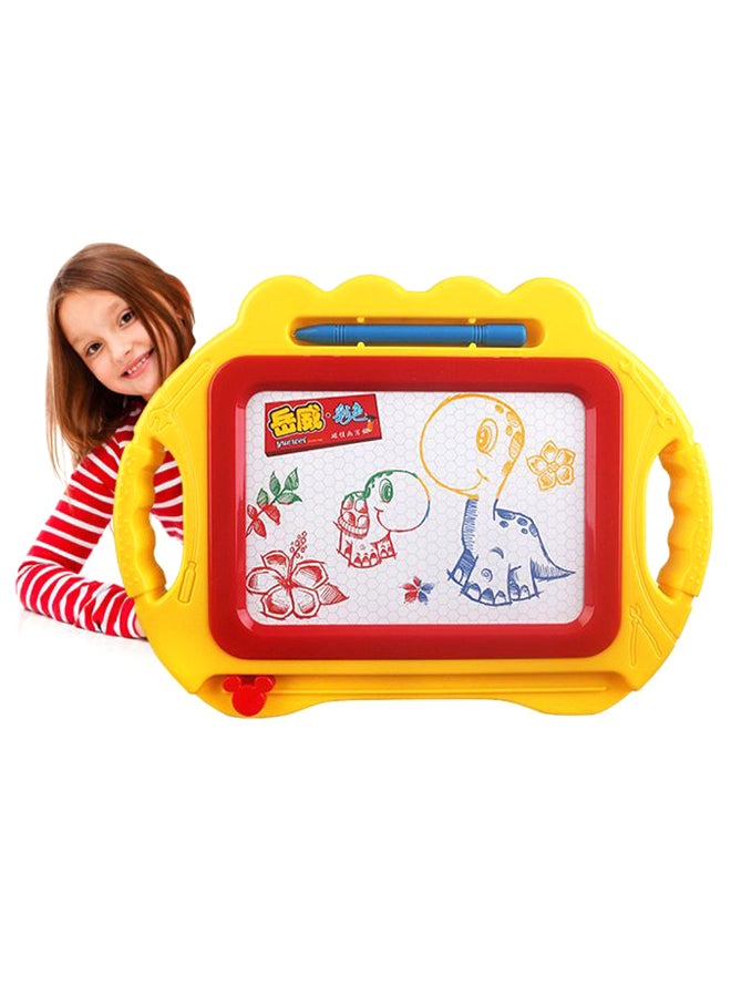 Erasable Magnetic Drawing Board With Pen Multicolour - Image 2