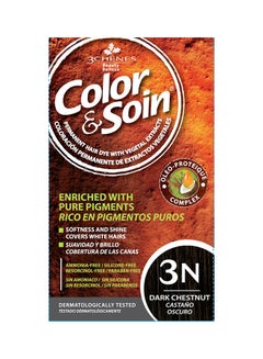 3N Color And Soin Hair Colour Dark Chestnut 135ml