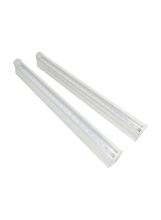 ماركة غير محددة طقم أشرطة إضاءة LED أنبوبية للنباتات من قطعتين أبيض 35x10x25Ø³Ù†ØªÙŠÙ…ØªØ±  - Image 3