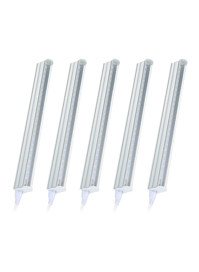 ماركة غير محددة طقم أشرطة إضاءة LED لنمو النباتات من 5 قطع أبيض 35x10x25Ø³Ù†ØªÙŠÙ…ØªØ±  - Image 1