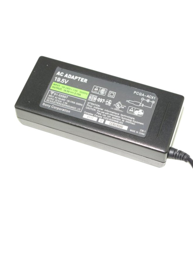 Eworld Laptop Charger With Power Cord For Sony - Series VAIO PCG - PCG-61411L Black  - Image 1