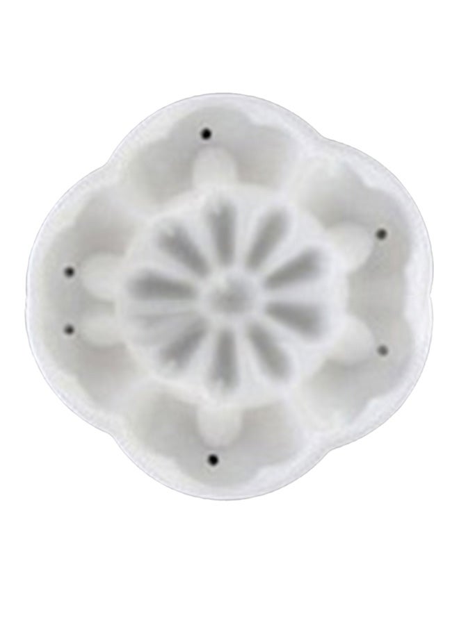 5 Petals Round Flower Cake Mould Set White - Image 5