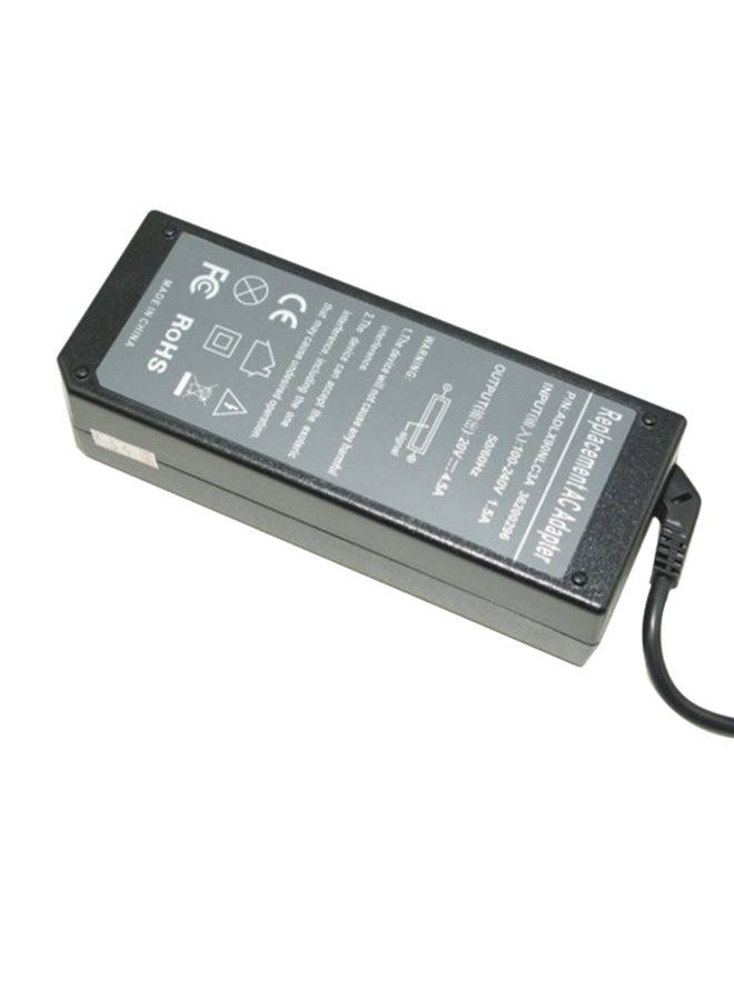 Eworld Laptop Charger With Power Cord For Lenovo - Number ADLX65CCGU2A Black - Image 1