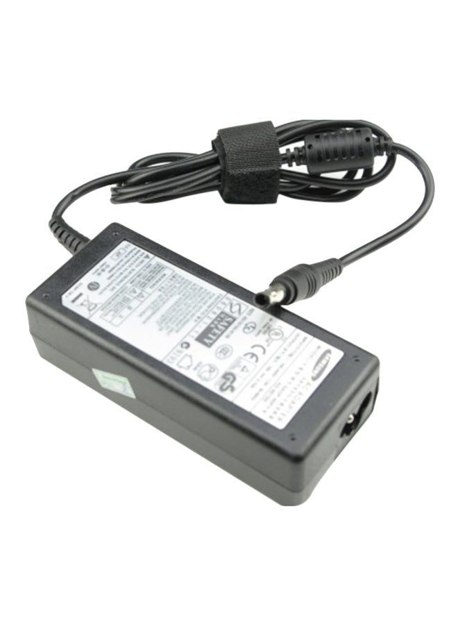 Eworld - Laptop Charger With Power Cord For Samsung  SERIES - NP-R540-JA06US Black - Image 1