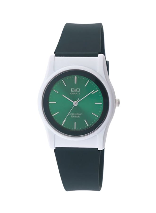 كيو آند كيو ساعة يد بعقارب مقاومة للماء طراز VP26-015P للرجال