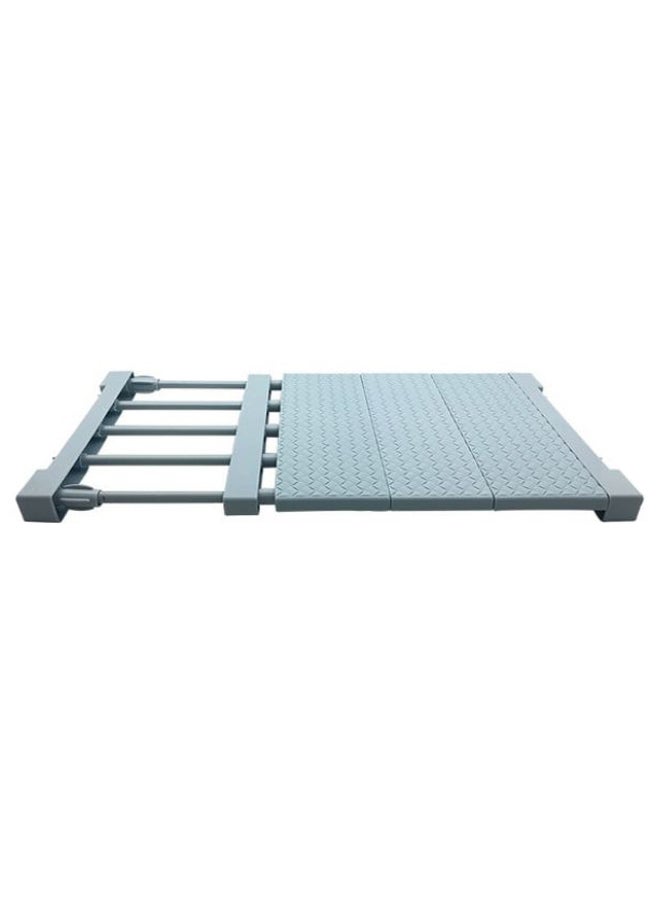 Adjustable Wall Mounted Storage Rack Blue