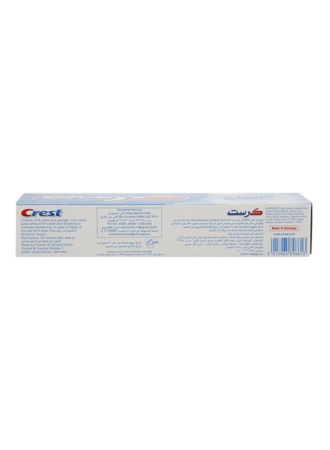 Crest Active Fluoride Salt Power Icy Fresh Toothpaste 125ml  - Image 4
