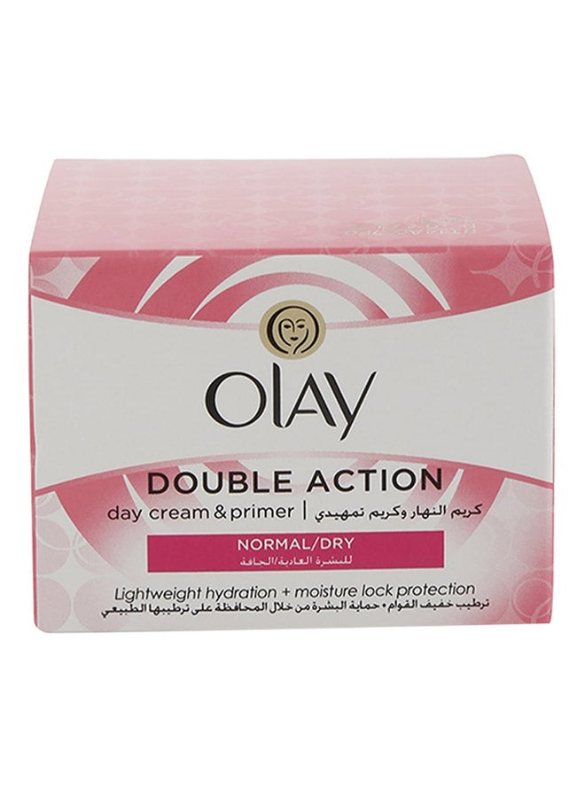 Olay - Double Action Day Cream & Primer For Normal To Dry Skin 50ml - Image 1