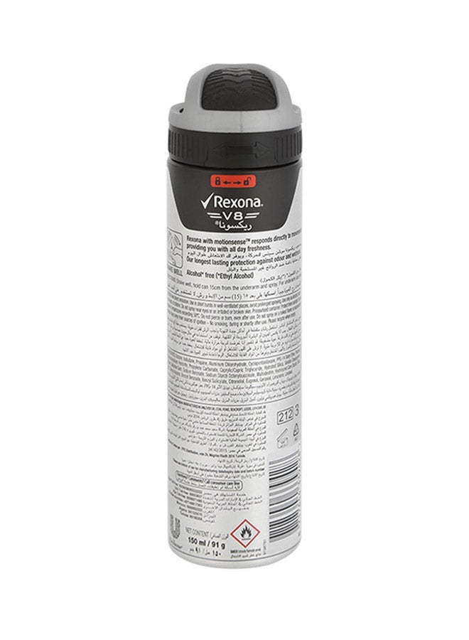 Rexona V8 Anti-perspirant Deodorant Spray For Men, 150ml  - Image 2