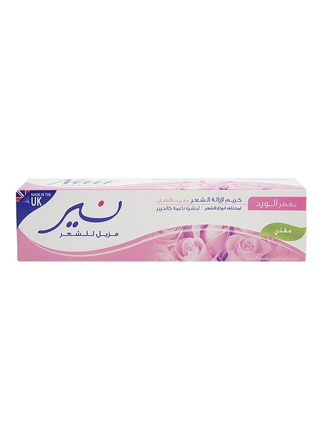Nair - Rose Fragrance Hair Removal Cream with Baby Oil 110g - Image 1