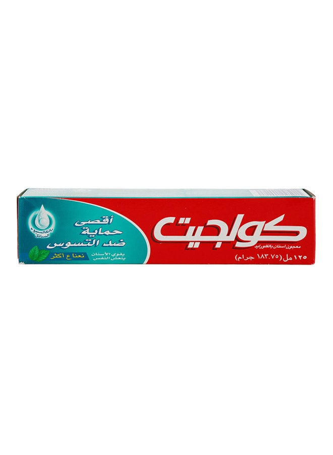 Colgate Maximum Cavity Protection Extra Mint Toothpaste  125 ml  - Image 2