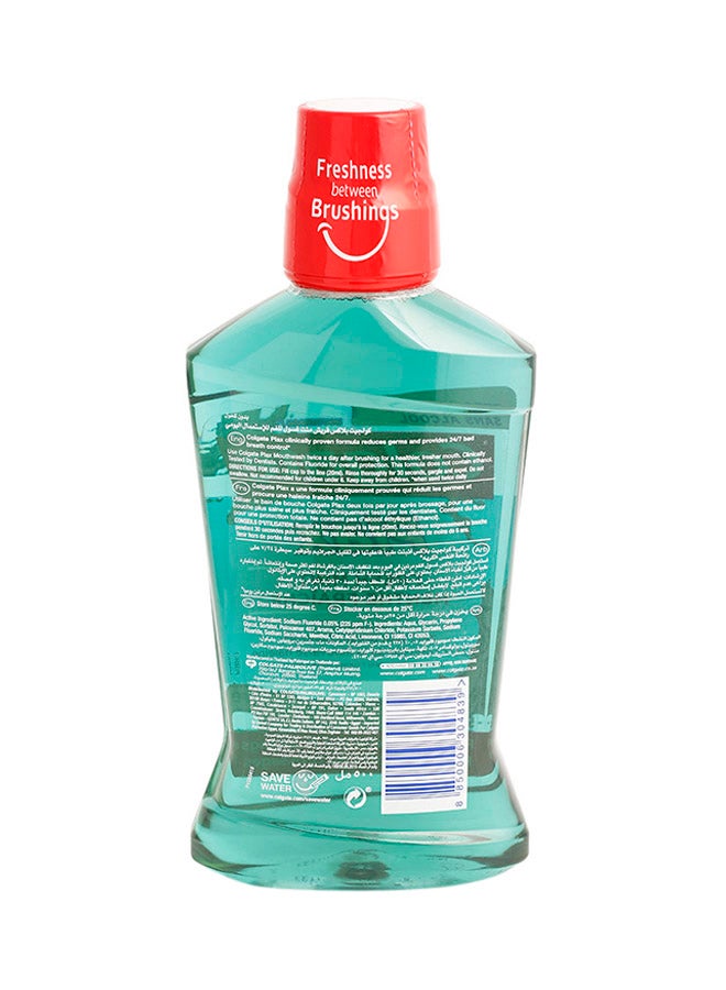 Plax Fresh Mint Mouthwash, 500ml - v1563596103/N12276739A_2