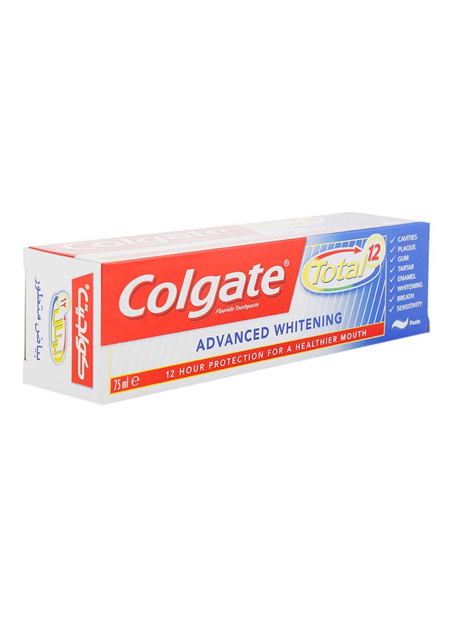 Colgate Total® Advance Whitening  Toothpaste 75ml - Image 3