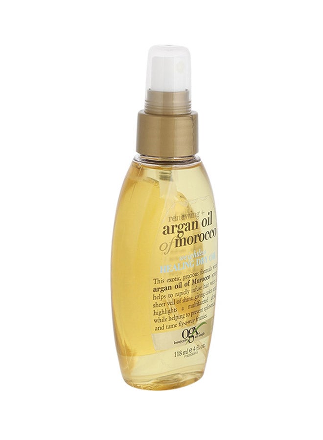 Organix Renewing Moroccan Argan Oil Weightless Healing Dry Oil 118ml  - Image 3