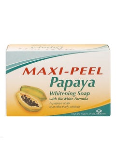 MAXI PEEL Papaya Whitening Soap 136grams  - Image 1