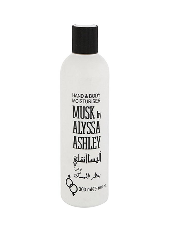ALYSSA ASHLEY Musk Hand & Body Moisturiser 300ml  - Image 1