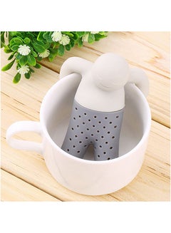 URONN Creative Shape Tea Infuser White/Grey 8.5x6.3cm  - Image 2