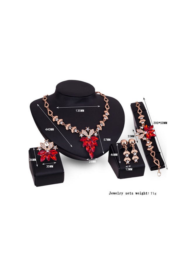 دي دي طقم مجوهرات مكون من 4 قطع - Image 3