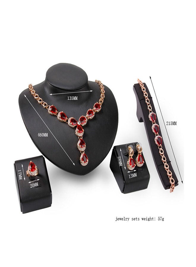 دي دي طقم مجوهرات مكون من 4 قطع - Image 3