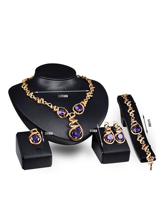 دي دي طقم مجوهرات مكون من 4 قطع - Image 3