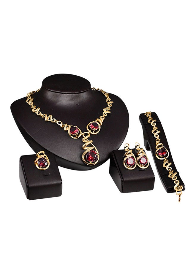 دي دي طقم مجوهرات مكون من 4 قطع - Image 1