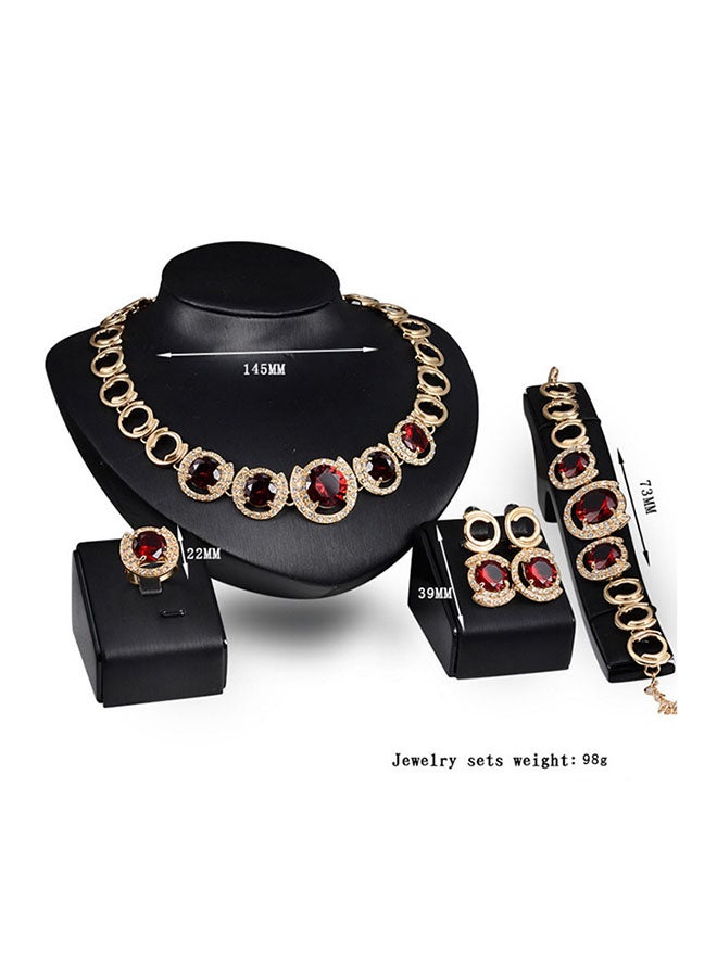 دي دي طقم مجوهرات مكون من 4 قطع - Image 3