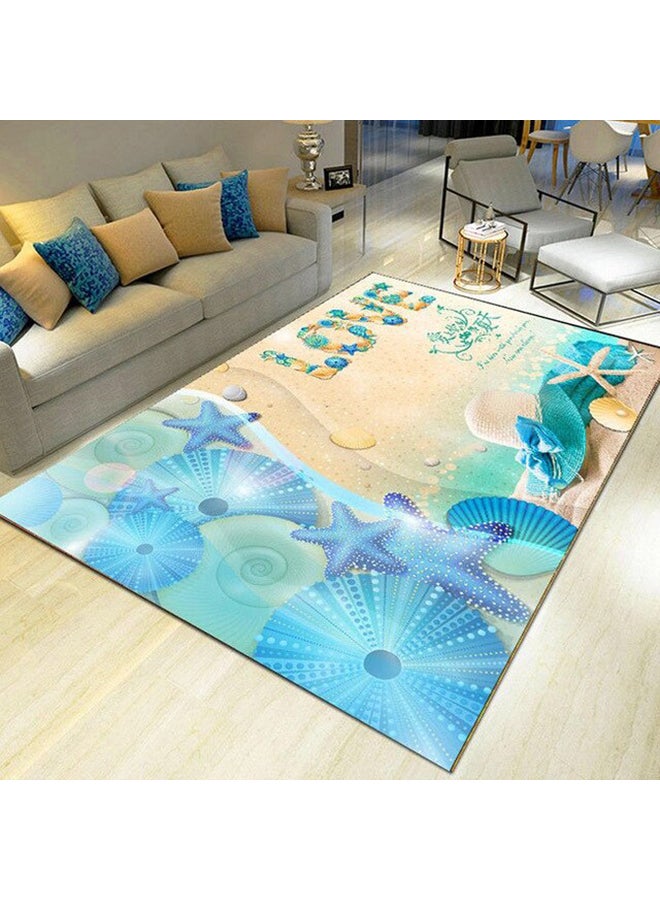 سجادة لغرفة المعيشة والرواق بتصميم ثلاثي الأبعاد متعدد الألوان 40 X 60سم
