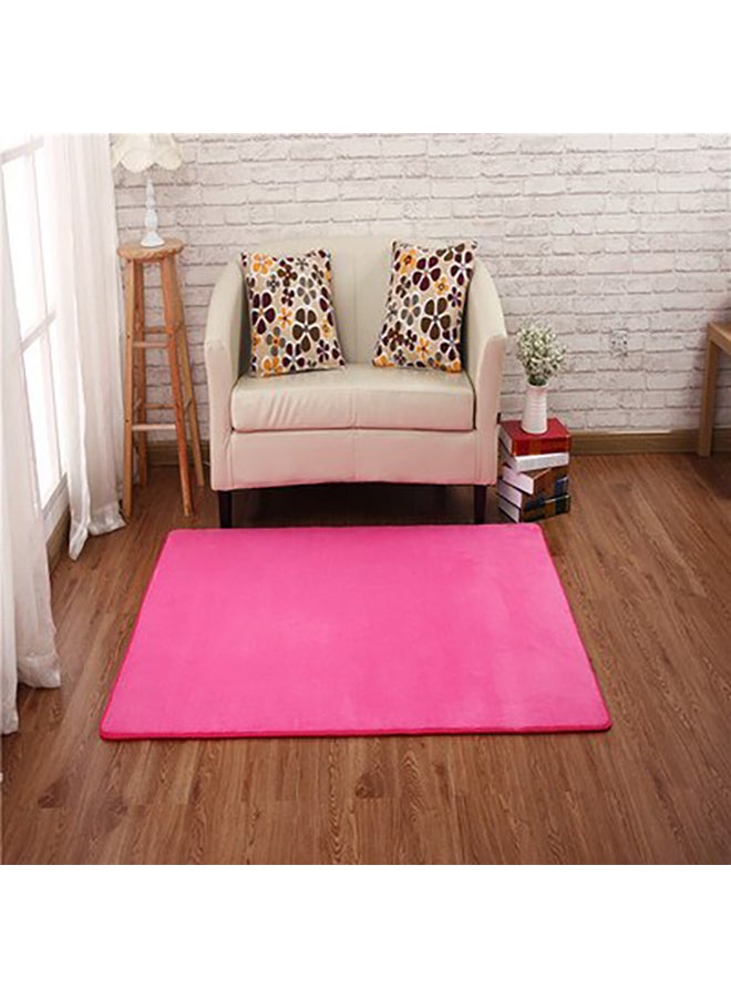 Angle city Coral Velvet Memory Cotton Carpet Pink 40 X 60cm 