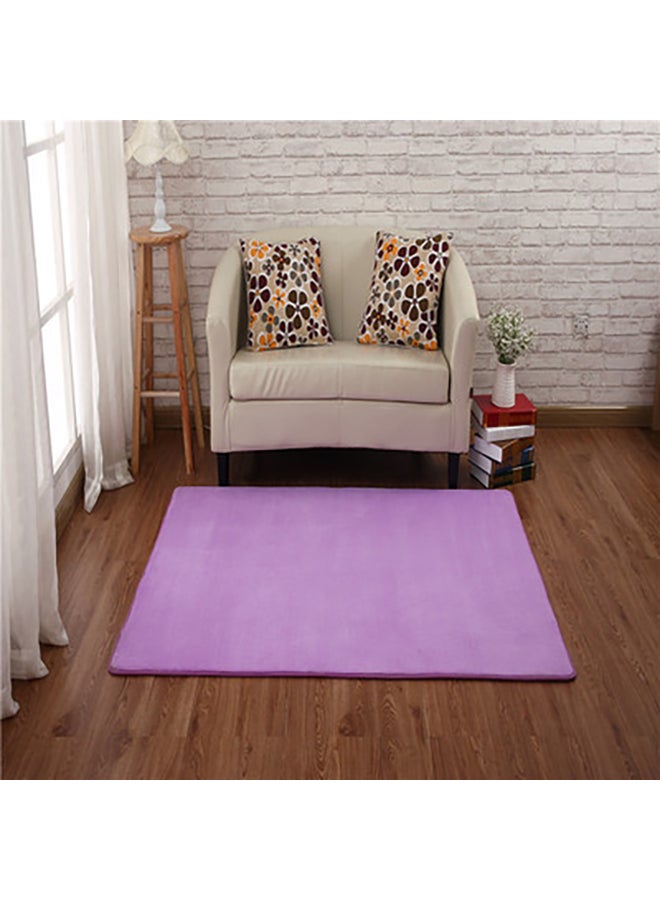 Angle city - Coral Velvet Memory Cotton Carpet Pink 40 X 60cm - Image 1