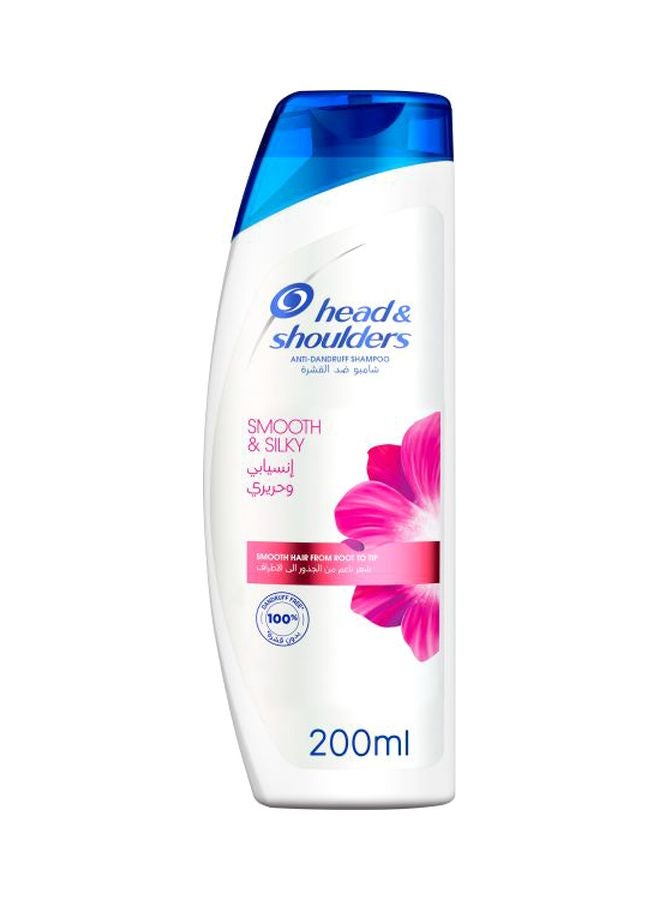 Head & Shoulders Smooth And Silky Anti-dandruff Shampoo 200ml - Image 1
