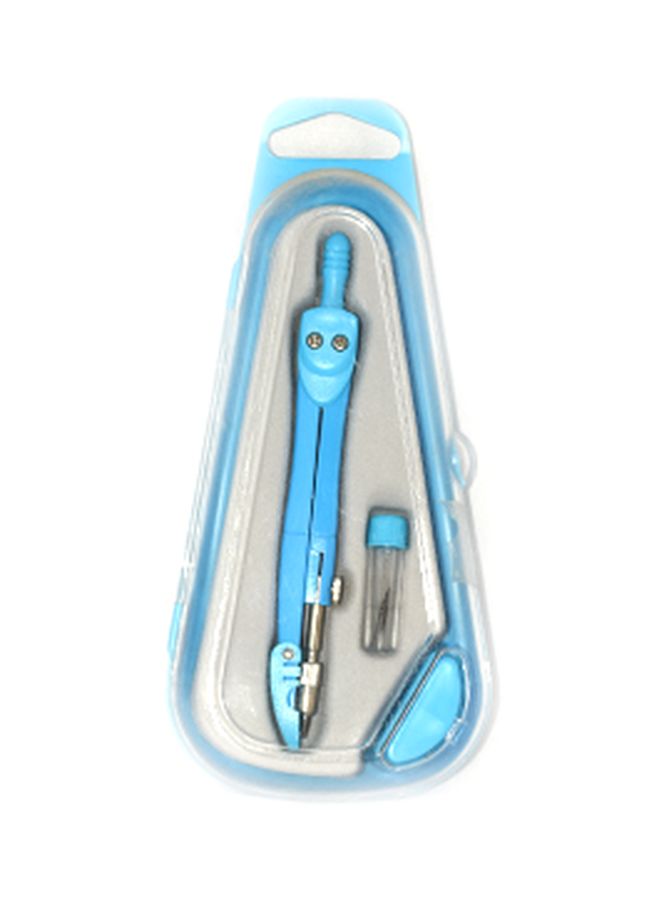 Compass With Box Blue/Silver