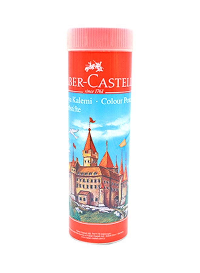 FABER-CASTELL - faber-Castell-Colored Pencil Set in a Tin Tube Multicolour - Image 1