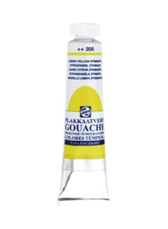 Talens Gouache Colour Lemon Yellow 205 