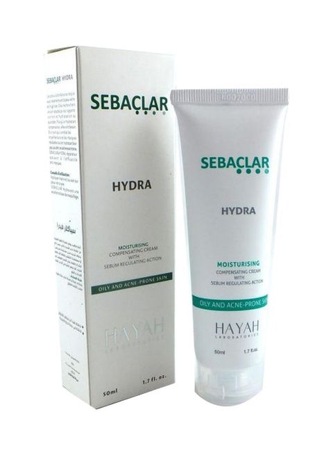 Sebaclar Moisturising Compensating Cream With Sebum Regulating Action 50ml
