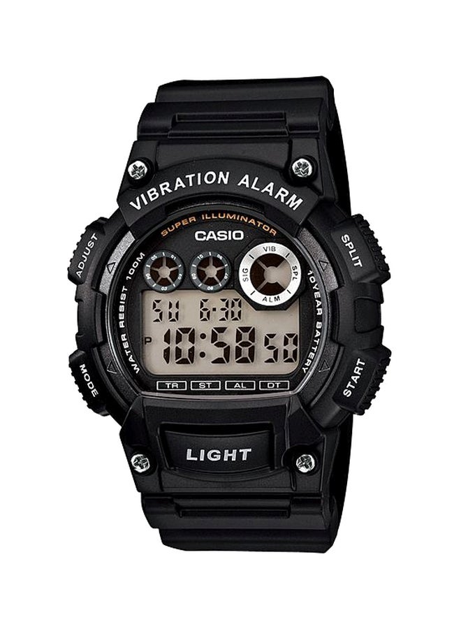 CASIO - Men's Men's Youth Water Resistant Digital Watch W-735H-1AVDF - Image 1