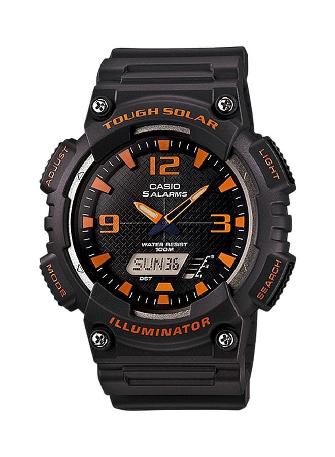CASIO Men's Water Resistant Analog & Digital Watch AQ-S810W-8AV - 46 mm - Black - Image 1