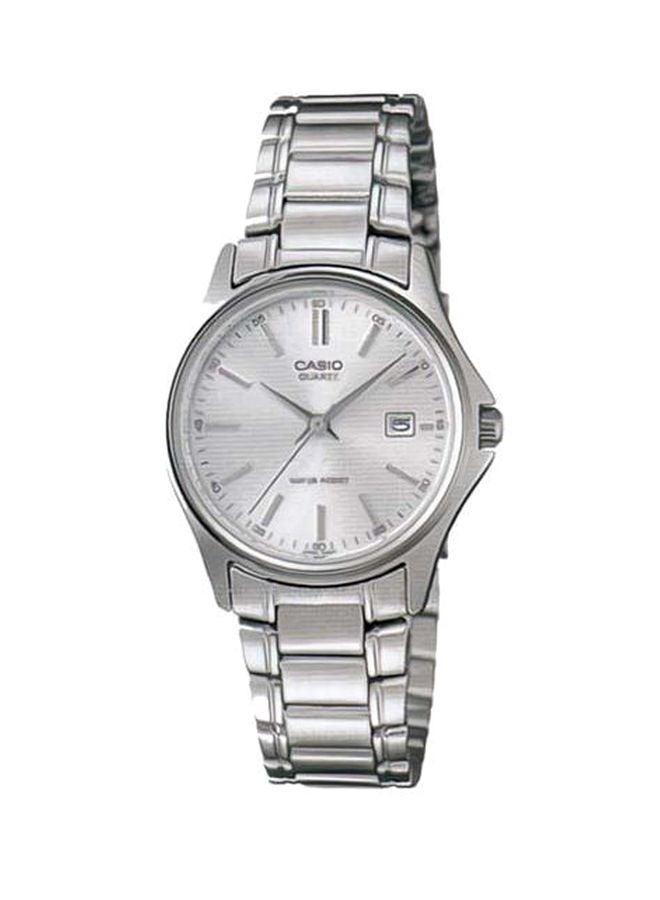 Men's Water Resistant Analog Watch MTP-1183A-7ADF - 39 mm - Silver