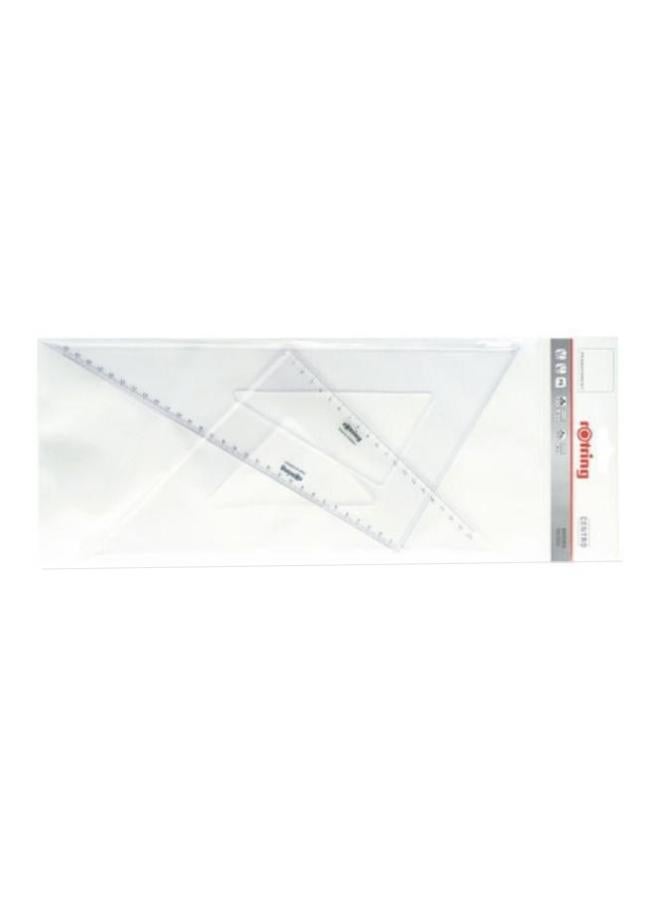 Rotring - Set Squares Sets Crystal Clear - Image 1