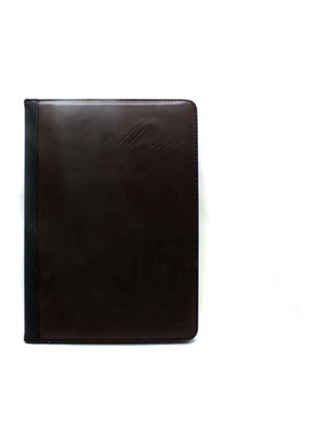 Generic B5 Leather Menu Card Cover Black  - Image 2