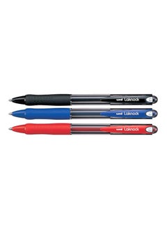 3-Piece Ballpoint Pen Set Black/Red/Blue - v1563722550/N28530670A_1