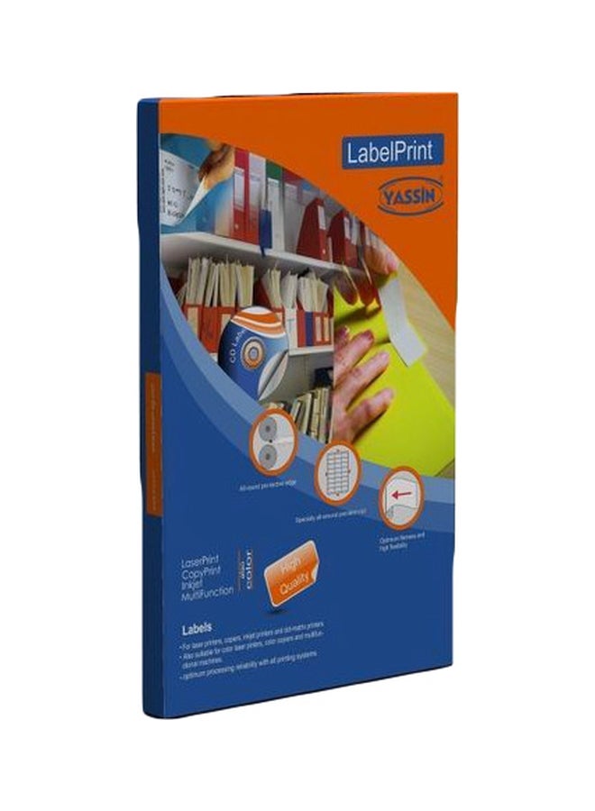 Yassin - 100-Sheet Label - Image 1
