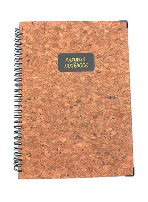 Papyrus Notebook Brown