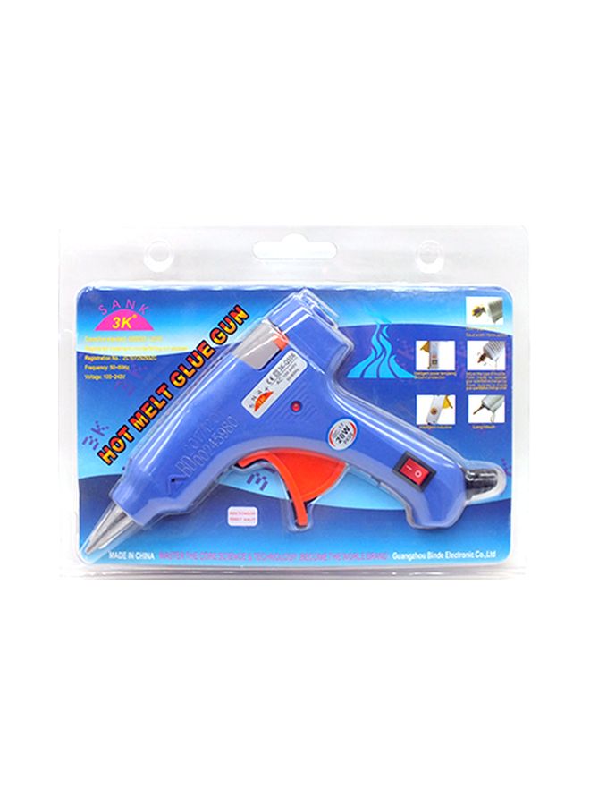 Hot Melt Glue Gun Blue - Image 1