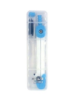 M&G Mathematical Compass Silver/Blue  - Image 1