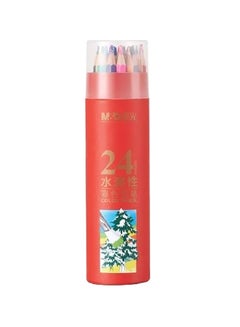 M&G 24-Piece Color Pencils Blue/Green/Orange 
