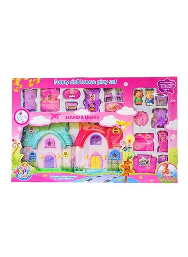 Funny Doll House Play Set