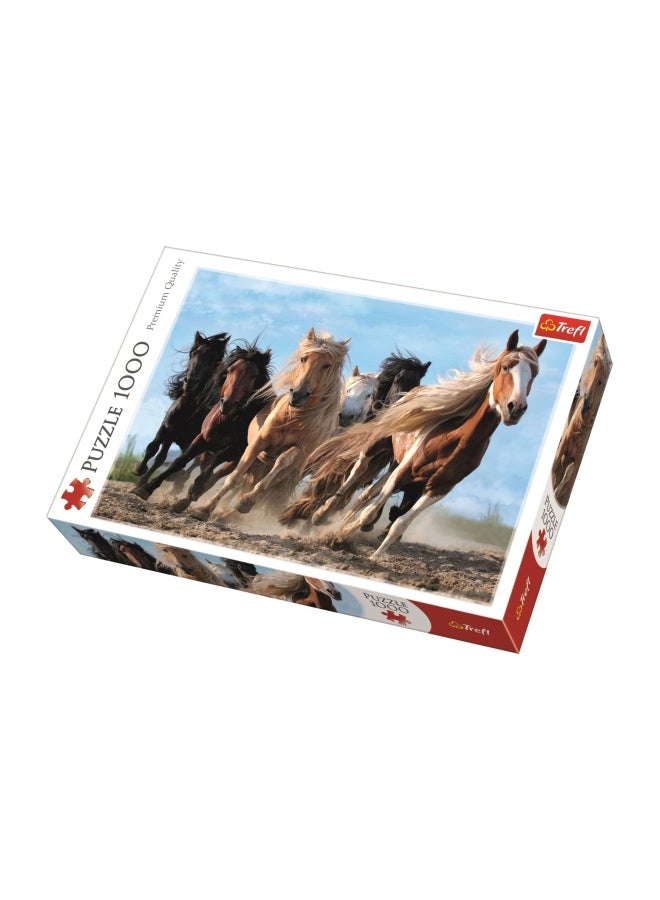 Trefl 1000-Piece Galloping Horses Puzzle